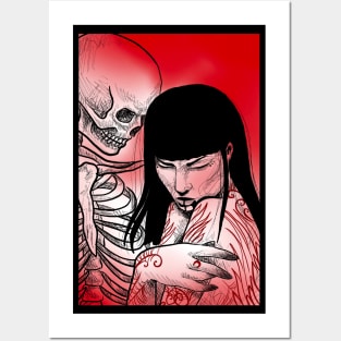 Adri Psycho Doll - Death embrace II Posters and Art